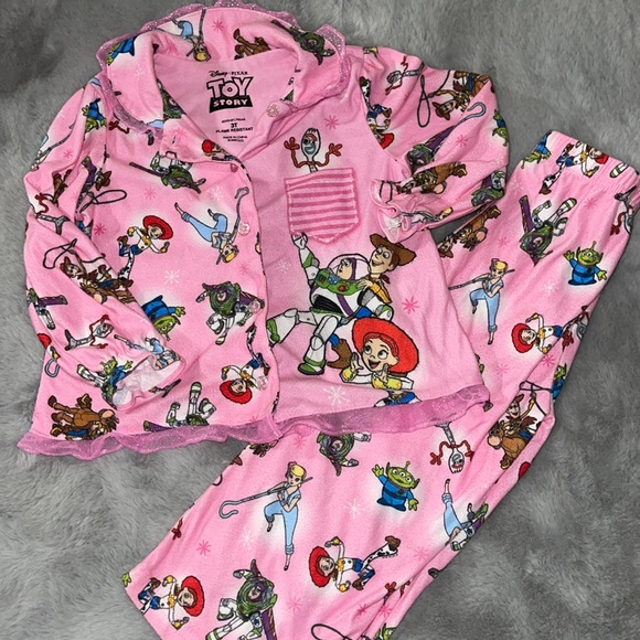 Disney Pajamas Disney Pixar Toy Story Pajamas Sleeper Set Sz 3t